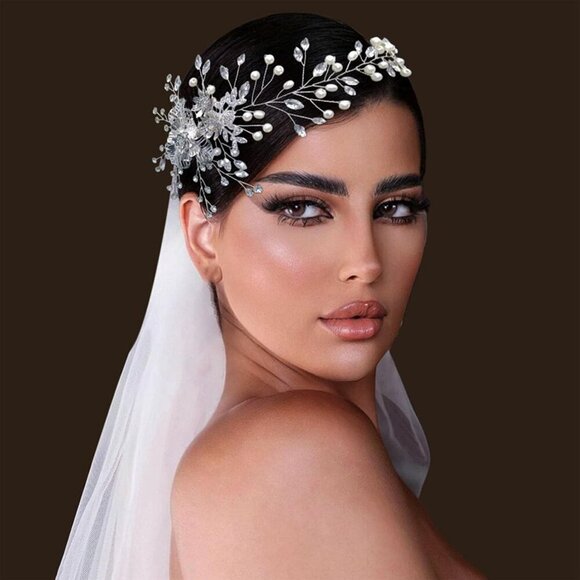 Wedding Hair Comb Rhinestone Bridal Hair Piece Elegant Hair Accessories for Brid